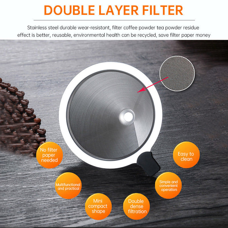 Minimalist High Borosilicate Glass Hand Brewed Coffee Pot