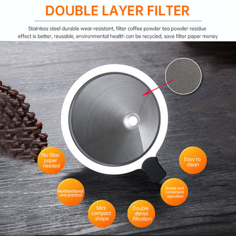 Minimalist High Borosilicate Glass Hand Brewed Coffee Pot