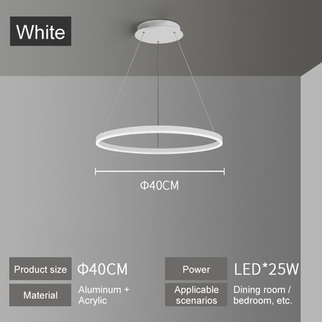 Julia M LifeStyles™ Halo Linear Pendant Chandelier