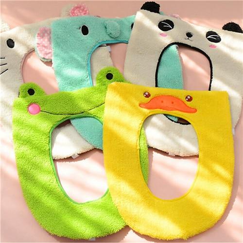 Toilet Closestool Seat Cover Soft Toilet Seat Cover Mat Pad Lid - Julia M LifeStyles