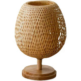The Kyoto Woven Bamboo Table Lamp