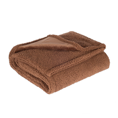 Waterproof Sherpa Fleece Blanket Pad - Plush & Cozy Comfort