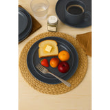 Elegant 12-Piece Stoneware Dinner Plates and Bowls Set for Exquisite Dining Experiences