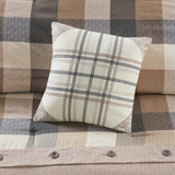 Hearthline Herringbone Seven-Piece Queen Comforter Set