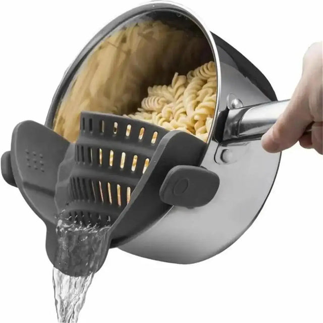 1pc, Strainer, Pot Strainer, Adjustable Clip On Strainer For Pots Pans And Bowls, Kitchen Pot Strainer - Julia M LifeStyles