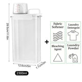 2-3L Airtight Laundry Detergent & Grain Storage Container Set - Julia M LifeStyles