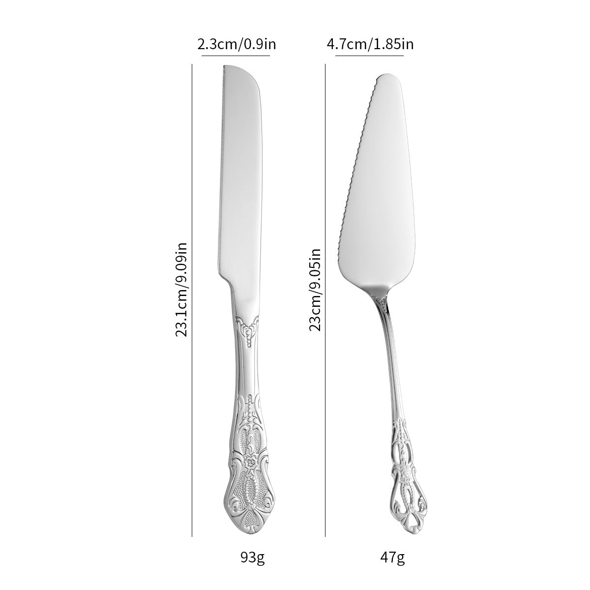 Royal Cake Serving Set