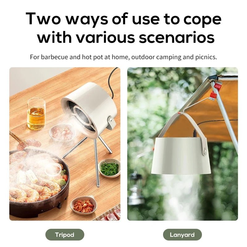 Compact Portable Kitchen Exhaust Fan with USB Power - Julia M LifeStyles
