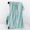 Wide Stripe Dark Stripe Coral Velvet Printing Towels Suit