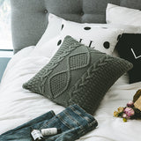 Home Soft Pillow Case in Rich Turmeric & Coffee Tones – 45x45 cm
