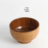 Elegantly Crafted Japanese Jujube Wooden Bowl