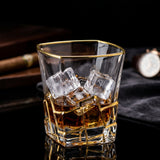Gilded Hour Whiskey Glass