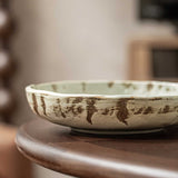 Individual Porcelain Vintage Distressed Salad Bowl