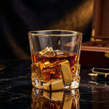 Gilded Hour Whiskey Glass