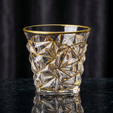 Gilded Hour Whiskey Glass