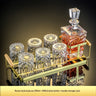 Premium Whiskey Glass And Decanter Set: Luxurious Elegance for Connoisseurs
