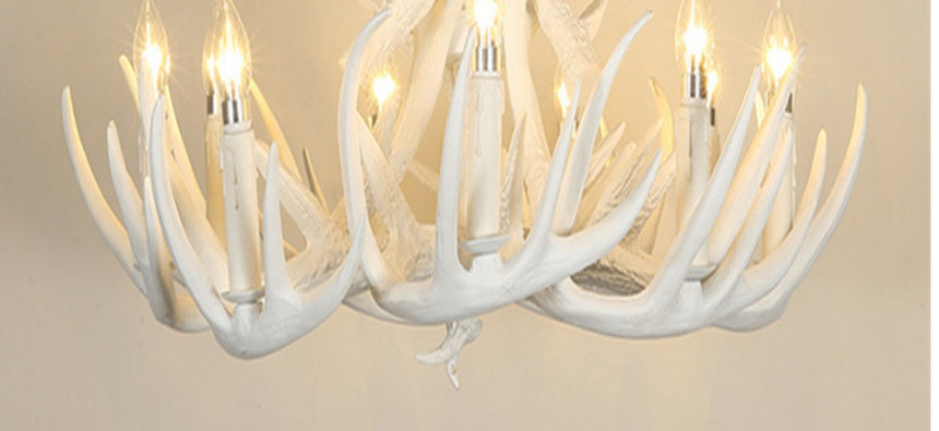 Nordic Retro Antlers Chandelier: A Touch of Elegance