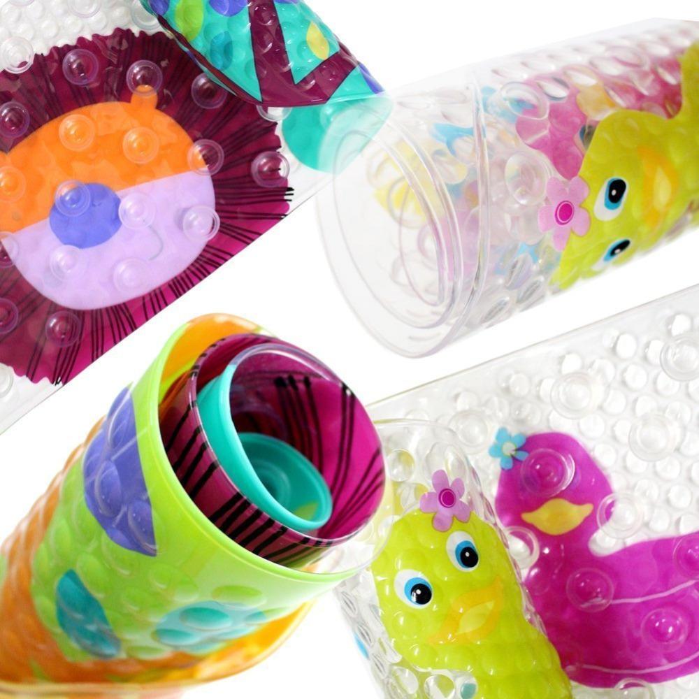 39*69cm  Bathroom Non-slip Mats Thick PVC Shower Toilet Mats  Bath Mat Julia M Home & Kitchen