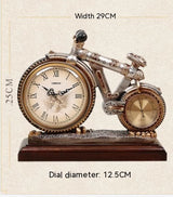 The Époque Bicycle Atelier™ Clock A Timeless Accent Inspired by European Elegance
