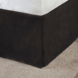 Madison Park Boone 7-Piece Faux Suede Comforter Set – King/California King