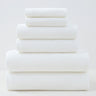 Solid Color Simple Towels 6-piece Cotton Suit