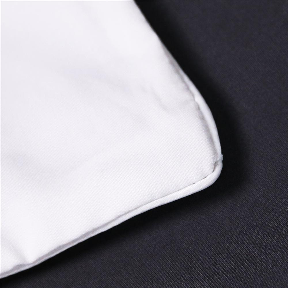 Bedding  Pillowcase Black skull 3D Print Pillow Case Pillow Bedding