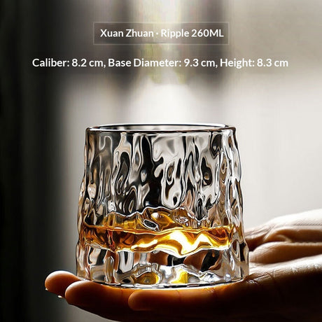 Whiskey Shot Crystal Set – Premium Thickened Glassware Collection