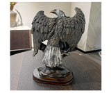 Creative Eagle Resin Decoration for Wine Cabinet