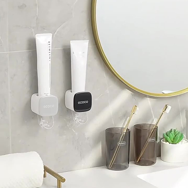 Premium Wall-Mounted Automatic Toothpaste Dispenser with Dust-Proof Design