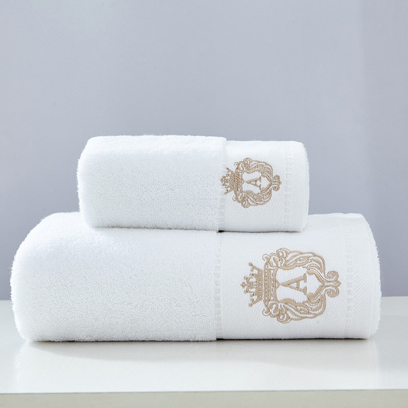 Austin bath towel set 100% cotton Comfortable Water absorption Premium Cotton Bathroom Towels for Adults Julia M Home & Kitchen