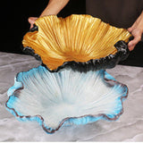 Luxury Ocean-Inspired Serving Dish – Seafood, Sashimi & Hot Pot Presentation Plate