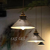 Rustic Copper Iron Pendant Light – Nordic Vintage Chandelier for Elegant Spaces