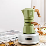 Cardpot double-valve 2-cup extraction concentrated temperature-control coffee pot