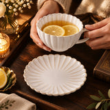 Kiku Ceramic Cup & Saucer Set