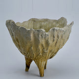 Wabi-Sabi Elegance: Vintage-Inspired Glazed Ceramic Vase