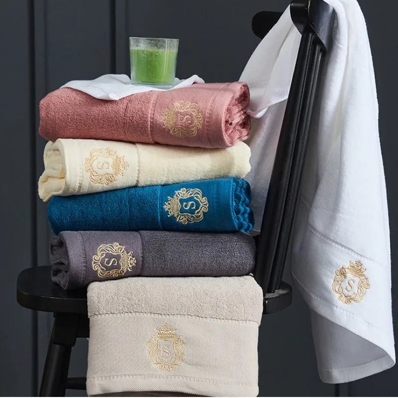 2PCS Green Bath Towels Set - Julia M LifeStyles