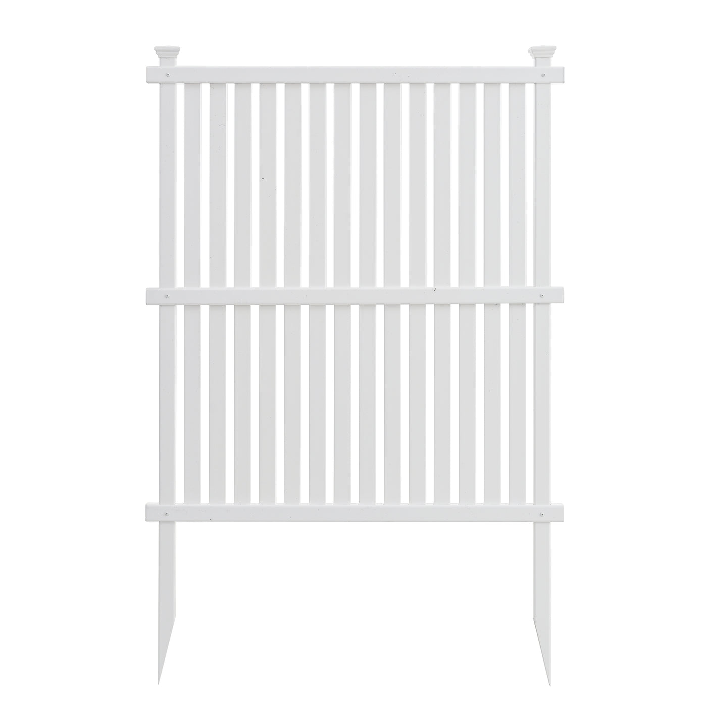 Privacy Screen Panels Kit Air Conditioner Trash Can Enclosure Vinyl white color - Julia M LifeStyles