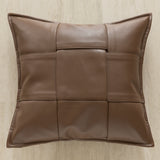 Maillard Brown Luxe Throw Pillow