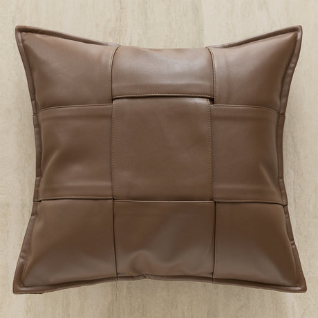 Maillard Brown Luxe Throw Pillow