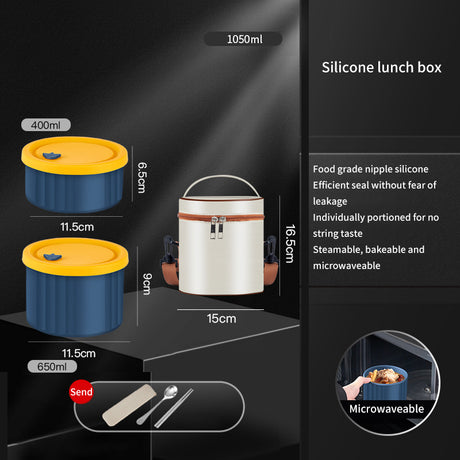 Insulated lunch box, portable lunch box soup bowl Congee cup soup pot