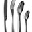 Luxury 24-Piece 304 Stainless Steel Cutlery Set - Dishwasher Safe Silverware Julia M Home & Kitchen