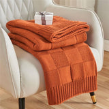 Retro Ethnic Geometric Pattern Washable Blanket 130x160