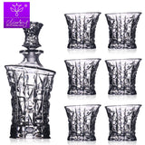 Elegance Crystal Glass Liquor Set – Timeless Sophistication