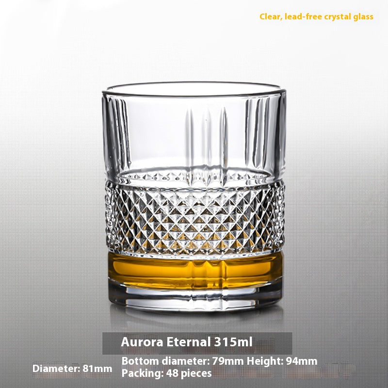 Whiskey Shot Crystal Set – Premium Thickened Glassware Collection