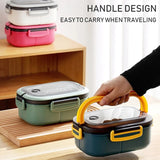 Lunch Box For Kids Compartments Microwae Bento Lunchbox Children Kid School Outdoor Camping Picnic Food Container Portable - Julia M LifeStyles