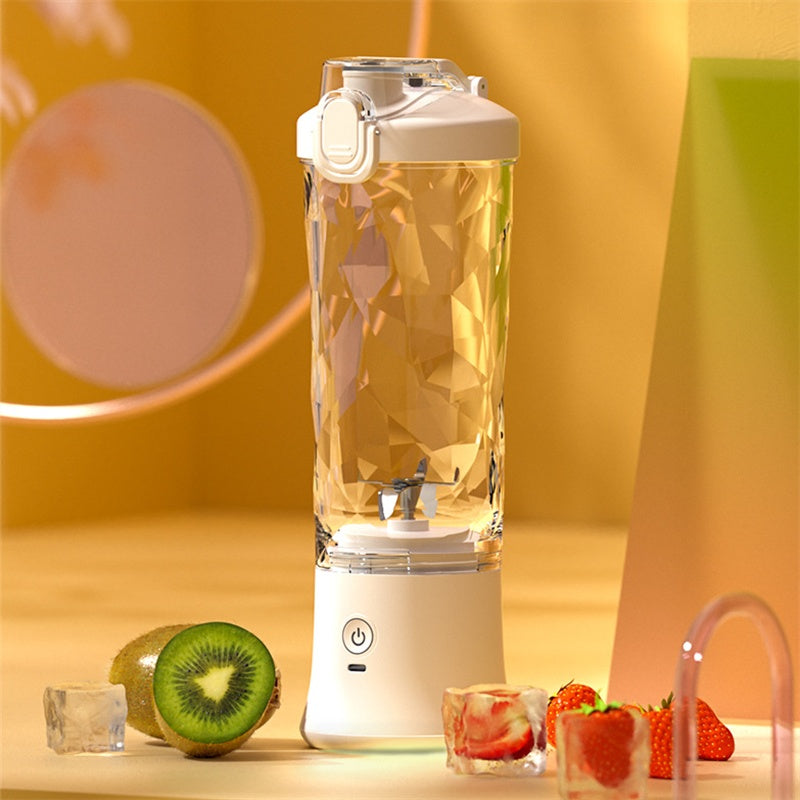 Luxury 6-Blade Portable Personal Blender with 20oz Capacity & Type-C Charging