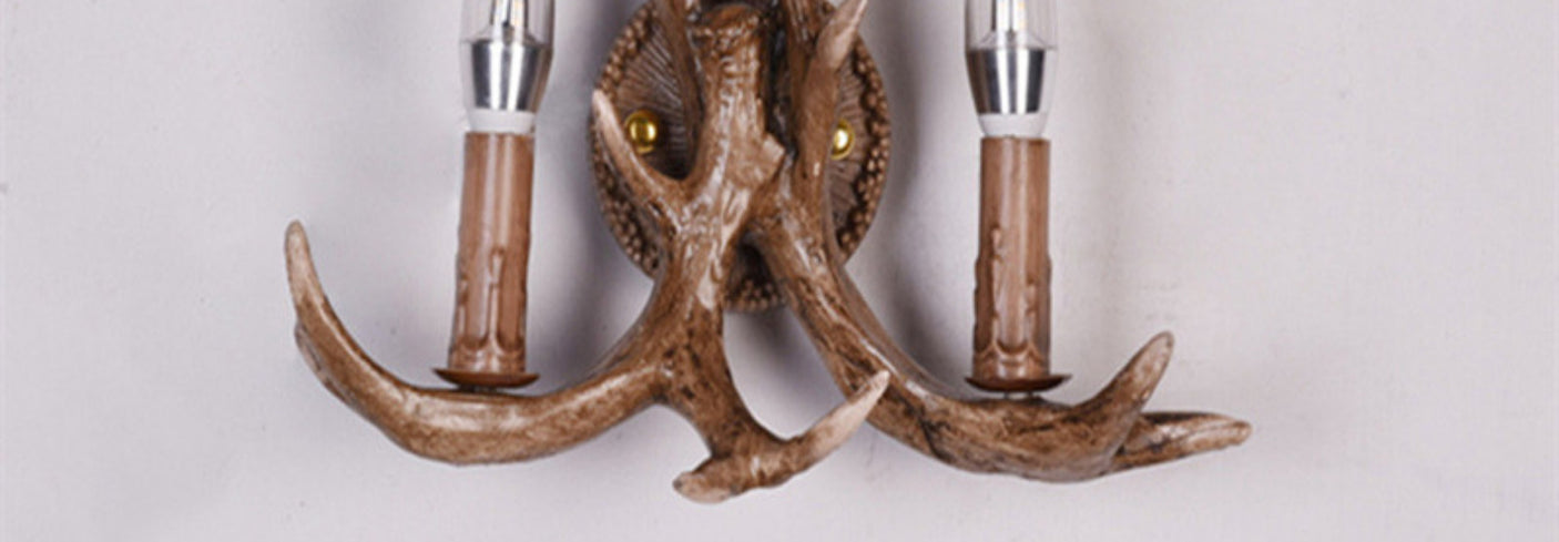 Nordic Retro Antlers Chandelier: A Touch of Elegance