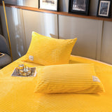 Velvet Elegance Four-Piece Duvet Cover Set