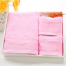 Pure Cotton Towels Three-piece Suit Thick Soft Household