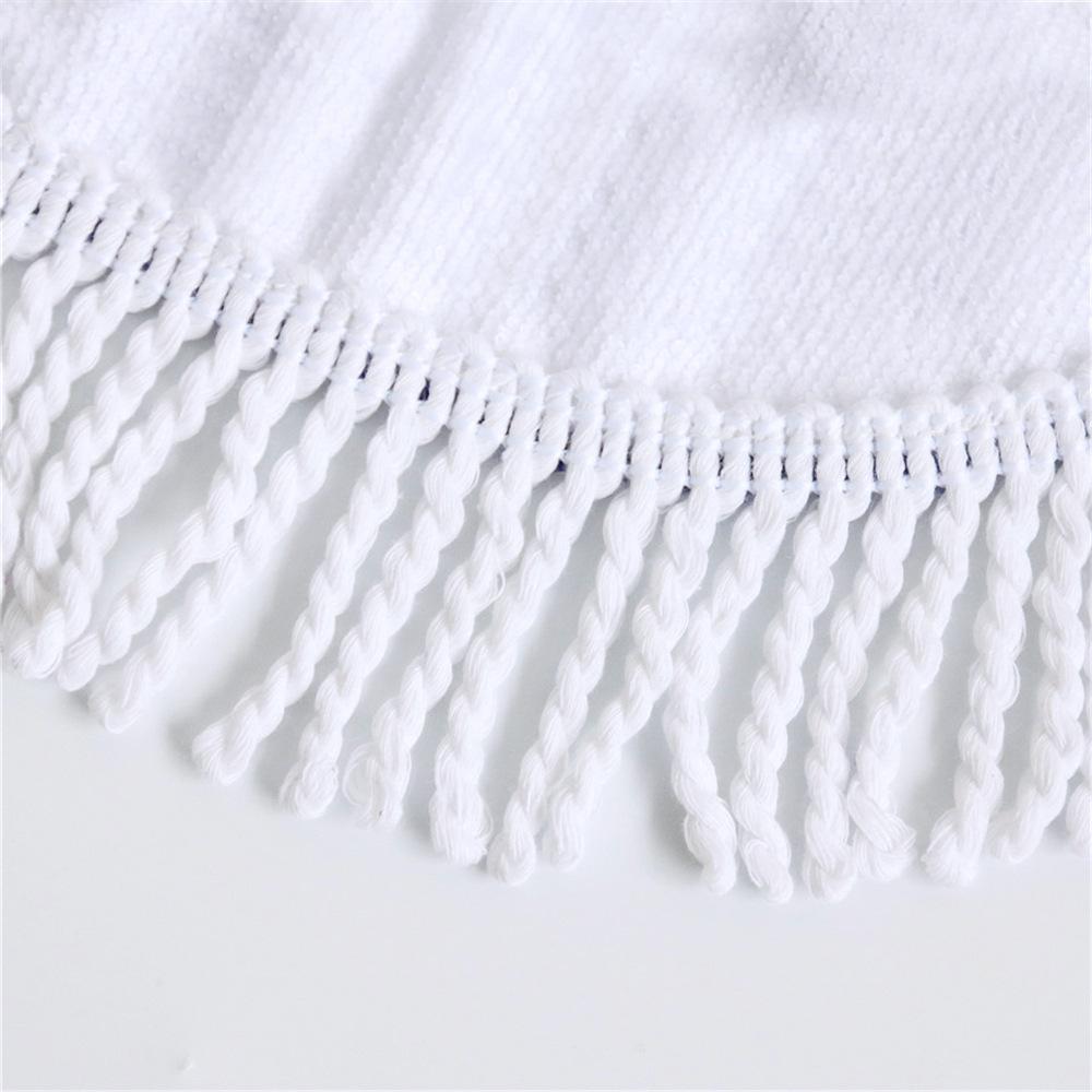 Round  Feather wind chime Beach towel home textile  Beach Towel Tapestry Blanket